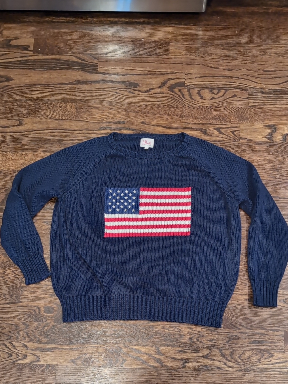 Pink Pineapple USA Sweater